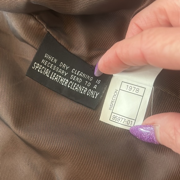 Vintage Tannery West SOFT Black LEATHER Biker Moto Jacket Sz S EUC - Picture 6 of 17